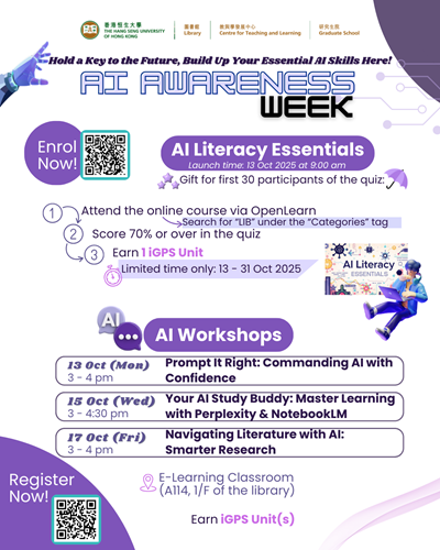 AI Awareness Week @ Library (13 - 19 Oct 2025)