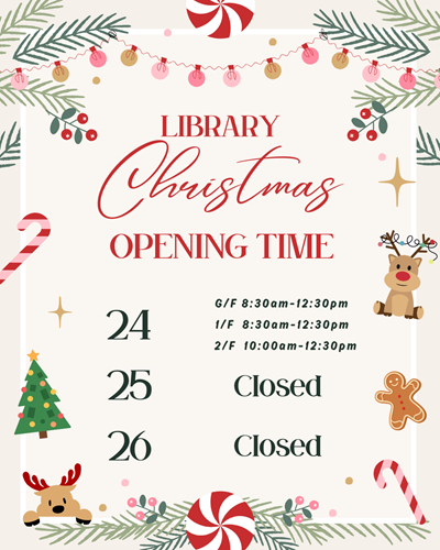 Christmas Special Opening Hours