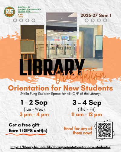 Library Orientation 2026